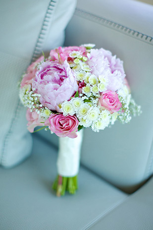 pastel bridal bouquet | onefabday.com