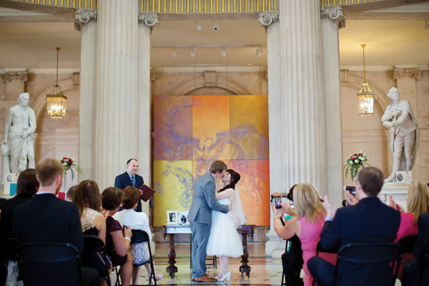 Marie and James' Retro Fabulous Dublin City wedding by Elisha Clarke | onefabday.com