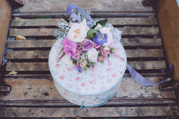 shades of purple bridal bouquet | Floral Inspiration Shoot by Ladies and Lord | onefabday.com