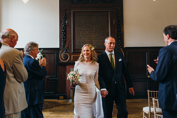 Niamh and Charles' Chic London Wedding by Babb Photo | onefabday.com