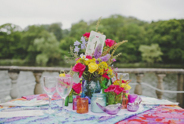 colourful gypsy wedding inspiration | onefabday.com