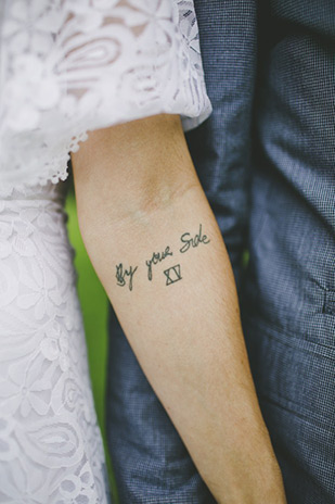 bridal tattoo | onefabday.com