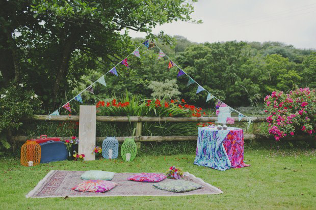 colourful gypsy wedding inspiration | onefabday.com