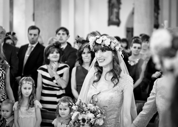 Cormac and Rachel's vintage glam wedding by Joe Laverty | onefabday.com