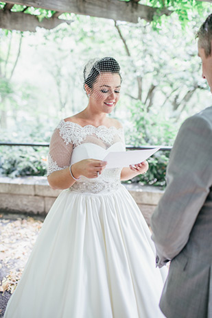 Meg and Andy's DIY Central Park Wedding by Cyrience Creative Studios | onefabday.com