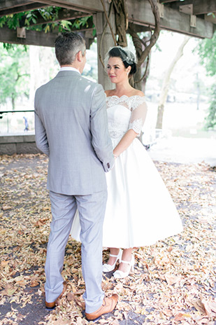 Meg and Andy's DIY Central Park Wedding by Cyrience Creative Studios | onefabday.com