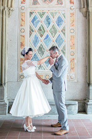 Meg and Andy's DIY Central Park Wedding by Cyrience Creative Studios | onefabday.com