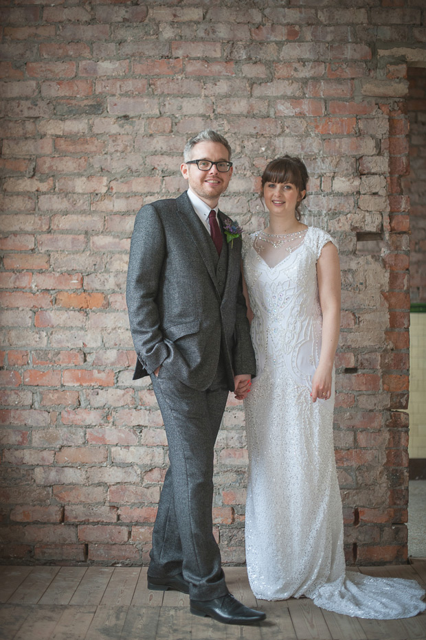 Fran and Dave's Simple and Chic Wedding at the Victoria Baths, Manchester by Mr Sleeve | onefabday.com