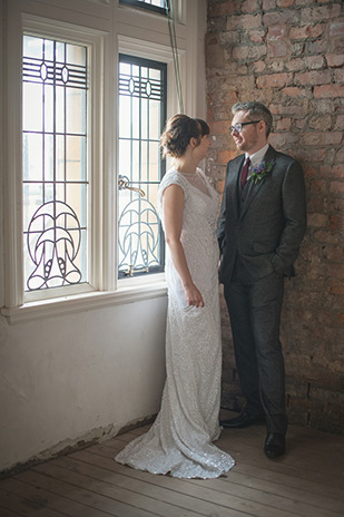 Fran and Dave's Simple and Chic Wedding at the Victoria Baths, Manchester by Mr Sleeve | onefabday.com