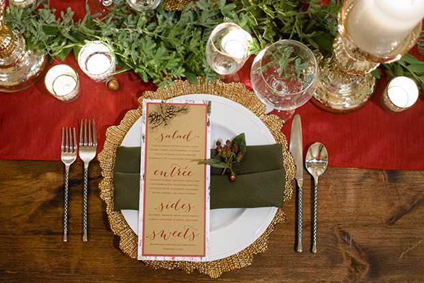 Red and green winter wedding inspiration | onefabday-com.go-vip.net