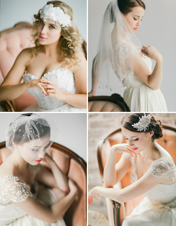 Three Sunbeams bridal accessories and veils | onefabday.com