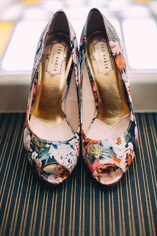 ted baker heels | Alan and Ger's sunny summer wedding at Dromquinna Manor | onefabday.com