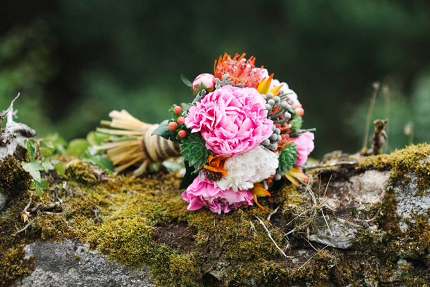 peony bridal bouquet | onefabday.com