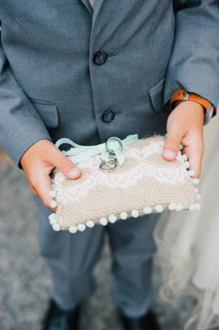 super sweet ringbearer cushion | onefabday.com