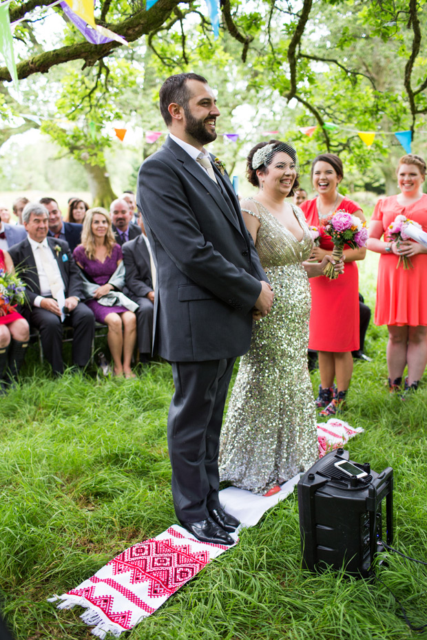 Nicki and Alex's Colourfun Wedding at Kippure Estate by Cara Mia Photography | onefabday.com