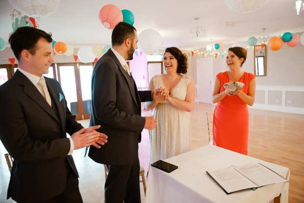 Nicki and Alex's Colourfun Wedding at Kippure Estate by Cara Mia Photography | onefabday.com