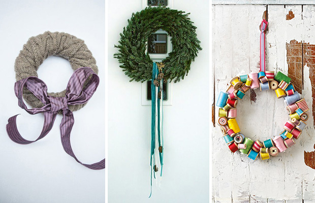 10 Simple DIY Christmas Wreaths | onefabday-com.go-vip.net