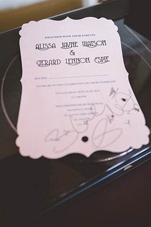 Alissa and Gerard's Beatles and Stars wedding by Gail Kelly | onefabday.com