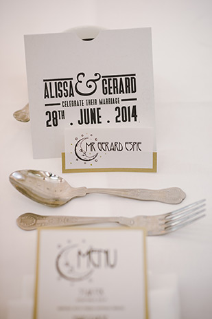 Alissa and Gerard's Beatles and Stars wedding by Gail Kelly | onefabday.com