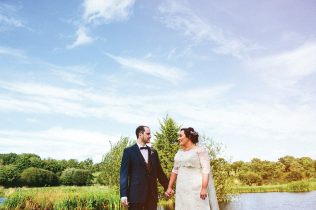 Emma and Gary's Pretty and Rustic Brookhall Wedding by Fraser Stewart Photography | onefabday-com.go-vip.net