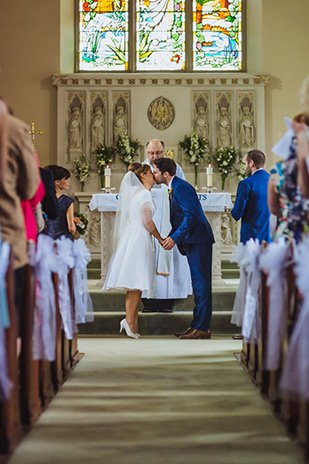 Kirsty and Paul's wonderful handmade wedding at Hilltop Farm by James and Lianne | onefabday.com 