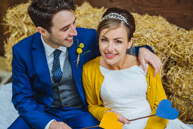 Barn wedding | Kirsty and Paul's wonderful handmade wedding at Hilltop Farm by James and Lianne | onefabday.com 