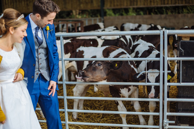 Kirsty and Paul's wonderful handmade wedding at Hilltop Farm by James and Lianne | onefabday.com 