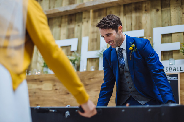 wedding Fuzzball table! | onefabday.com