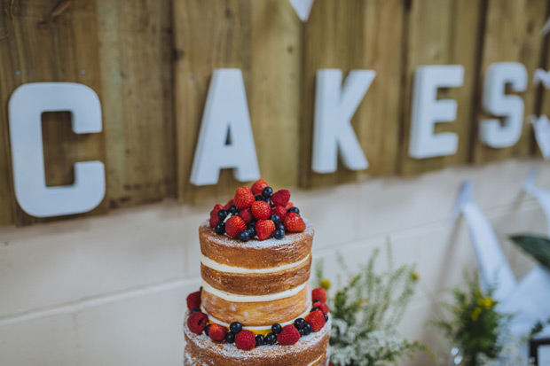 rustic naked cake  | onefabday.com