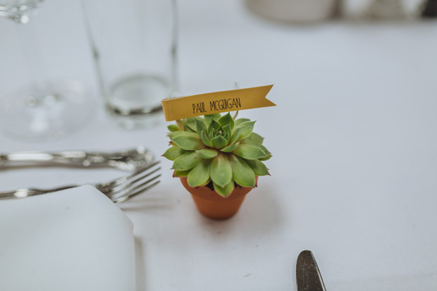 succulent wedding favour | onefabday.com