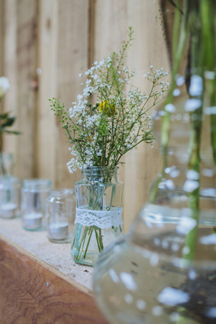 Barn wedding | Kirsty and Paul's wonderful handmade wedding at Hilltop Farm by James and Lianne | onefabday.com 