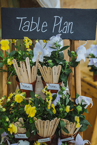 potted plants table plan | onefabday.com