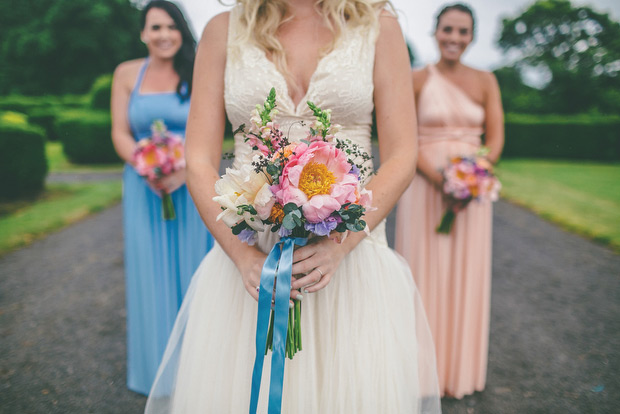 pretty peony bridal bouquet | onefabday.com | onefabday.com