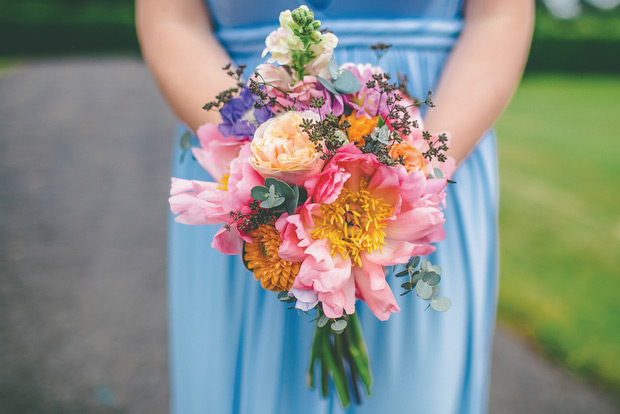 pretty peony bridal bouquet | onefabday.com | onefabday.com