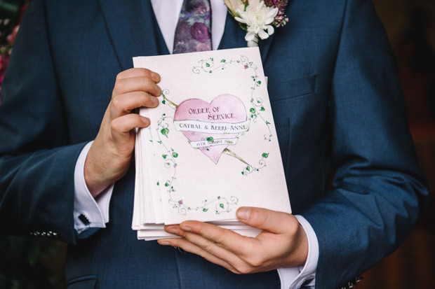 Kerri and Cathal's Pretty in pink Father Ted themed wedding by Simple Tapestry | onefabday.com 