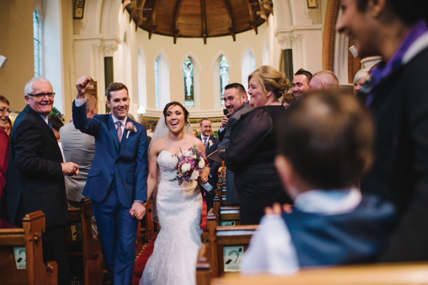 Kerri and Cathal's Pretty in pink Father Ted themed wedding by Simple Tapestry | onefabday.com 