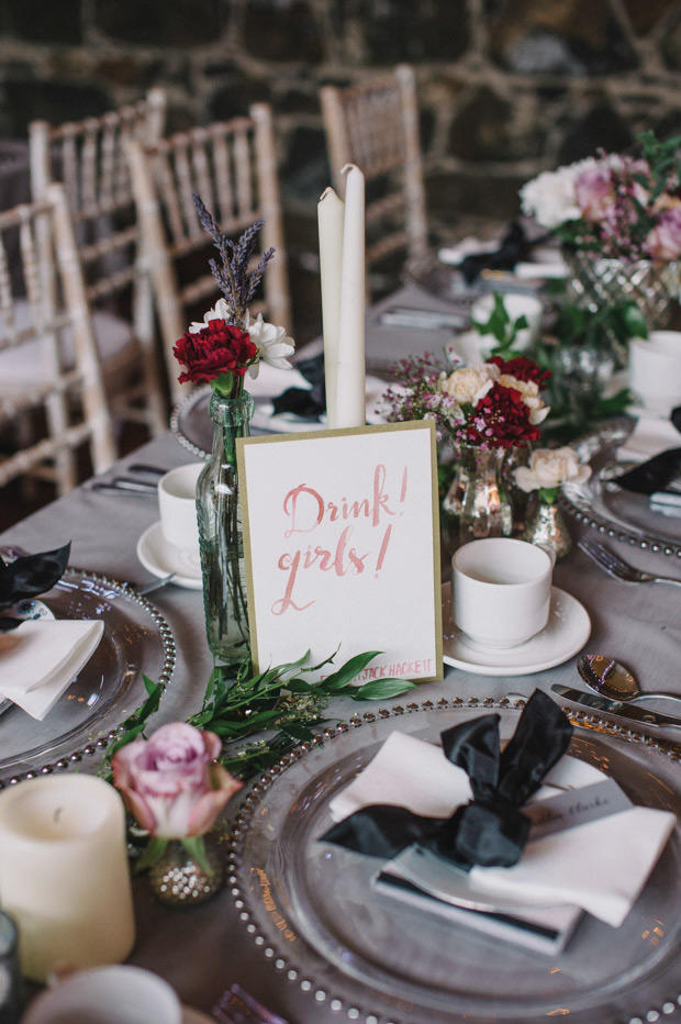 Kerri and Cathal's Pretty in pink Father Ted themed wedding by Simple Tapestry | onefabday.com 