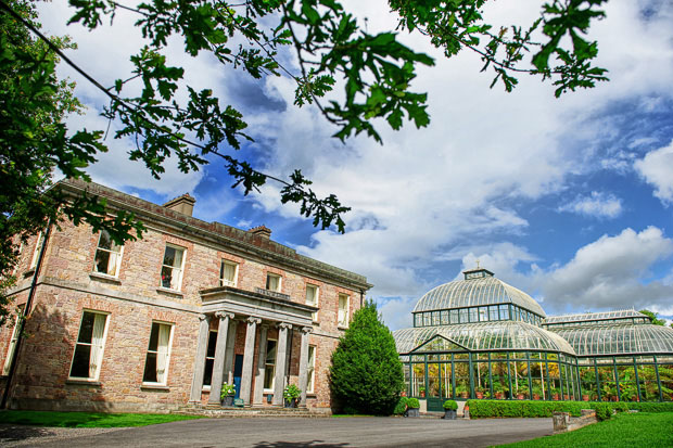 Clio and Dave's beautiful botanical inspired wedding at Kilshane House by Give Us A Goo Photography | onefabday.com