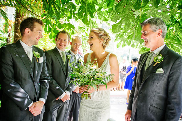 Clio and Dave's beautiful botanical inspired wedding at Kilshane House by Give Us A Goo Photography | onefabday.com