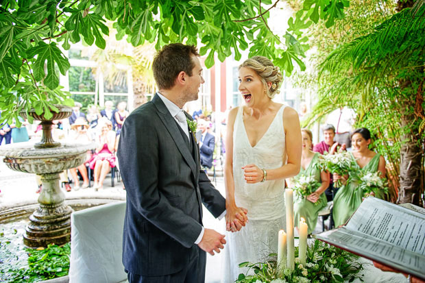 Clio and Dave's beautiful botanical inspired wedding at Kilshane House by Give Us A Goo Photography | onefabday.com