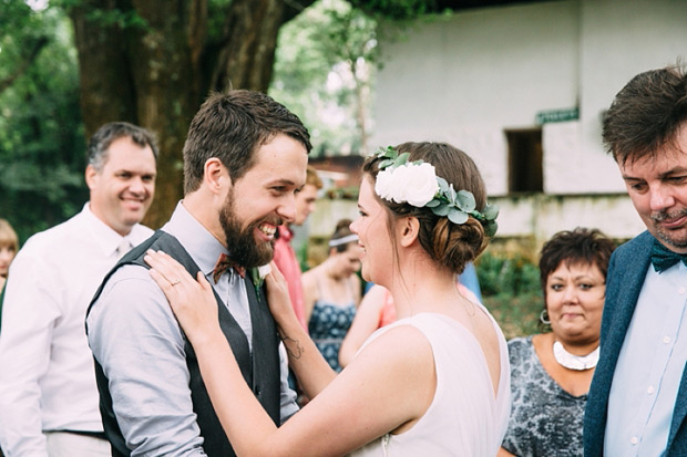 Judy and Martin's Magical Woodland Wedding by Lad and Lass | onefabday.com