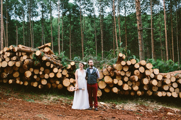 Judy and Martin's Magical Woodland Wedding by Lad and Lass | onefabday.com