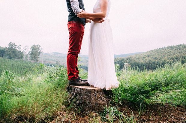 Judy and Martin's Magical Woodland Wedding by Lad and Lass | onefabday.com