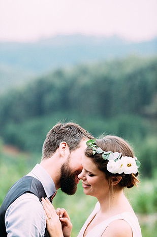 Judy and Martin's Magical Woodland Wedding by Lad and Lass | onefabday.com