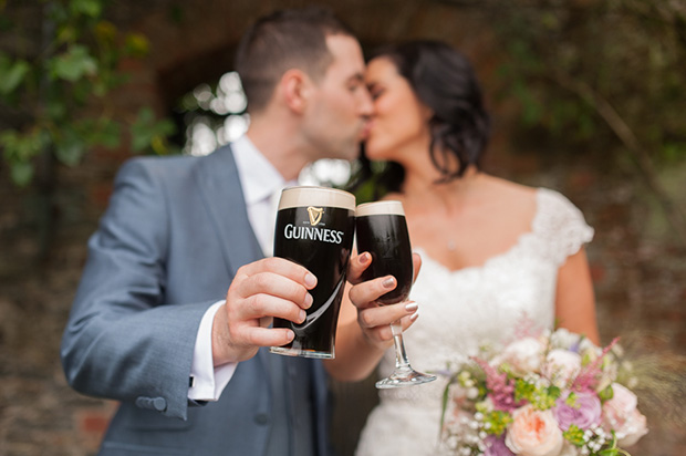  Paul and Ann's pretty barn wedding at Larchfield | onefabday.com