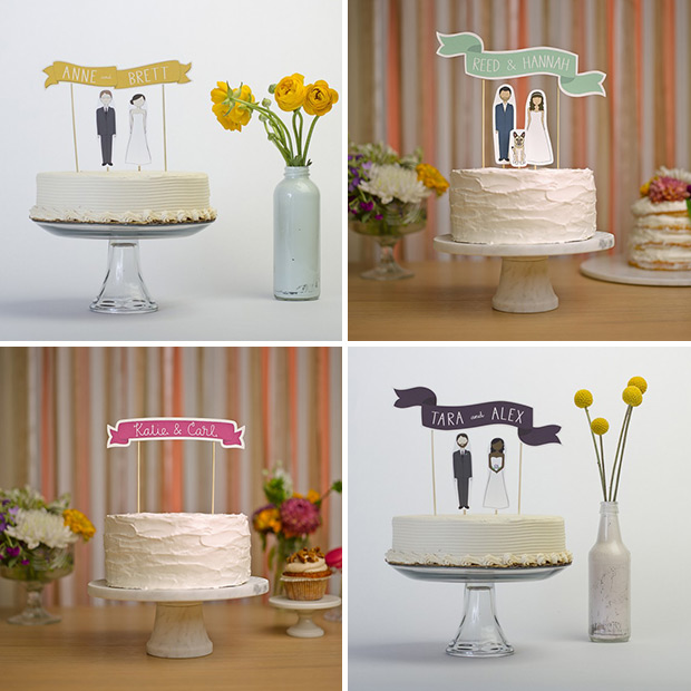 Ready Go Cake Toppers | onefabday.com