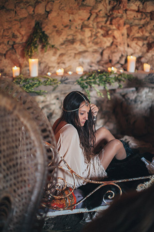 Beautiful boho bridal inspiration| onefabday.com