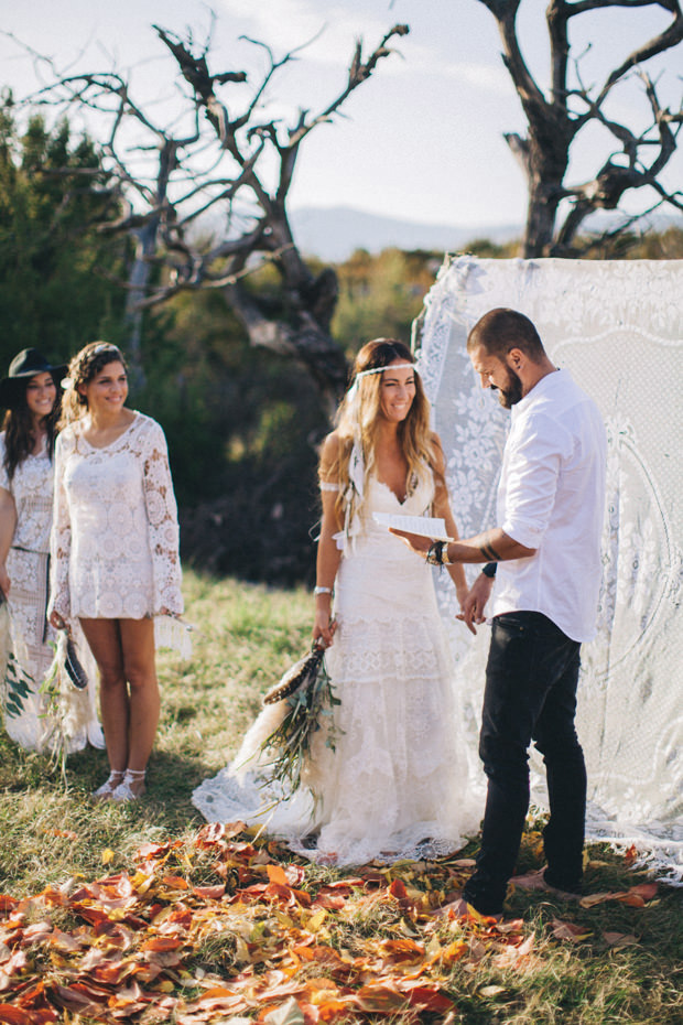 Beautiful boho bridal inspiration| onefabday.com