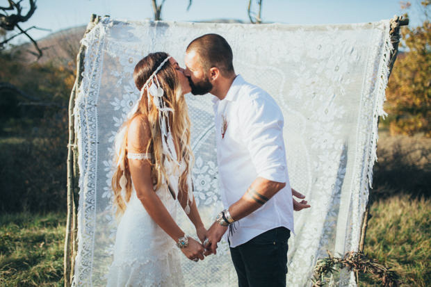 Beautiful boho bridal inspiration| onefabday.com