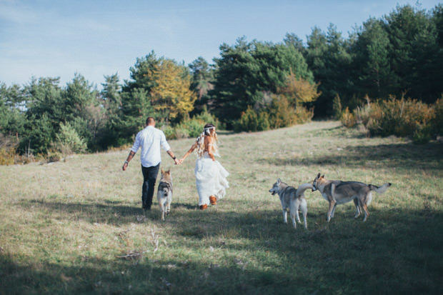 Beautiful boho bridal inspiration| onefabday.com